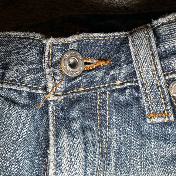 Miss Me Bootcut Jeans Women Size 28 (Fit 30x31.5) Blue Embroidered Low Rise Y2K - Picture 8 of 15